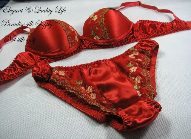 Silk bra sale