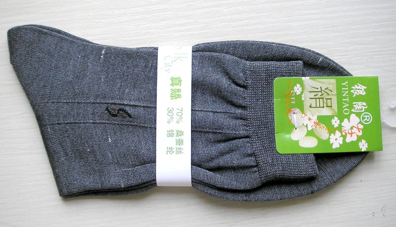 Lot 3 Pair New Knit Silk Sheer Socks Size 26-28
