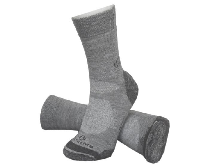 One Pair Nwt Merino Wool Outdoor Hiker Socks 610