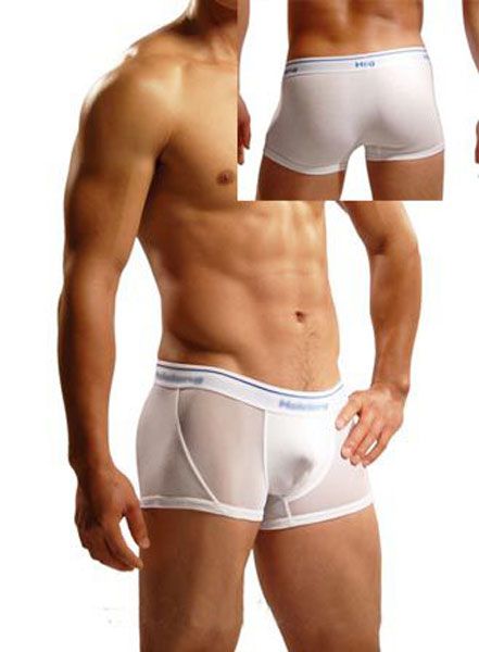 Nwt Men's  Modal Underwear Boxer Briefs W/ Mesh Hpdm002 Solid US S M L XL