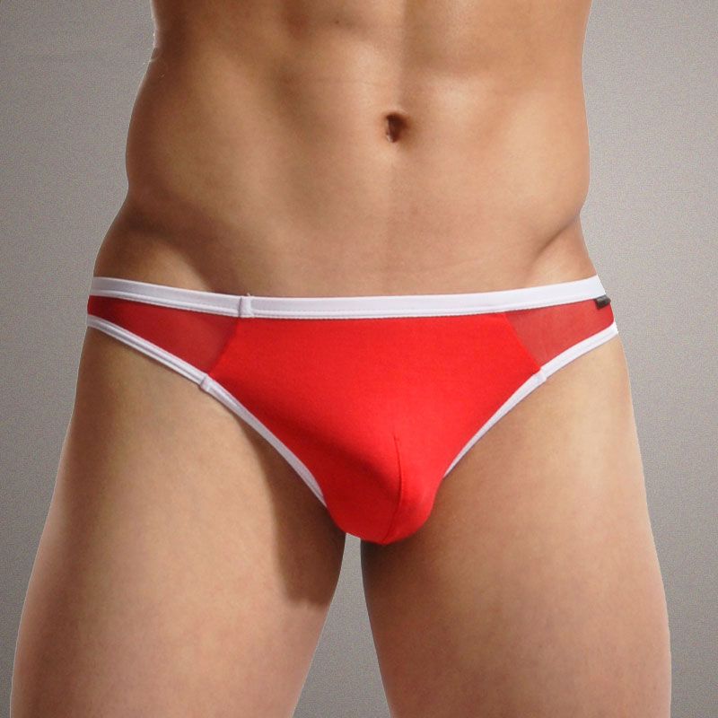 NWT Sexy Men  Bamboo Mesh Men's Thong Solid Size S M L