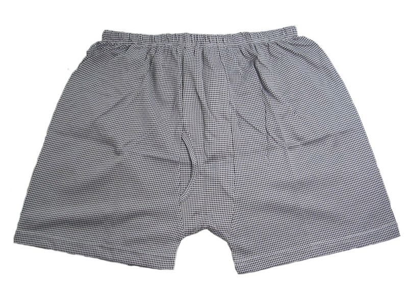 One  Silk Knit Check Men'S   Boxer Underwear