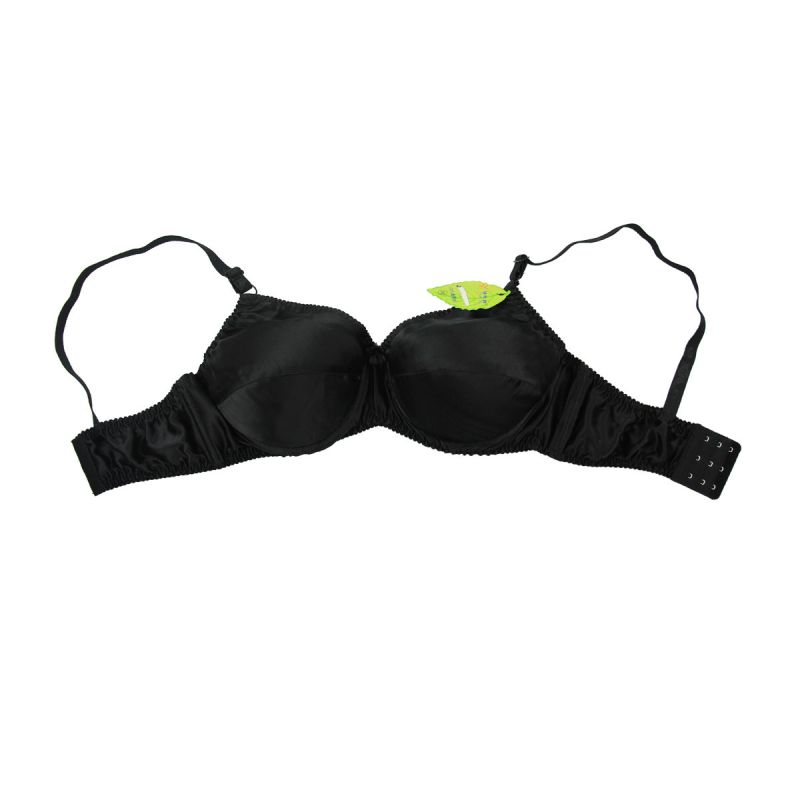 Pure Silk Underwire Thinly Padded Bra D Cup