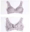 Natural Silk Knit Wire Free Push Up Bra Breathable details