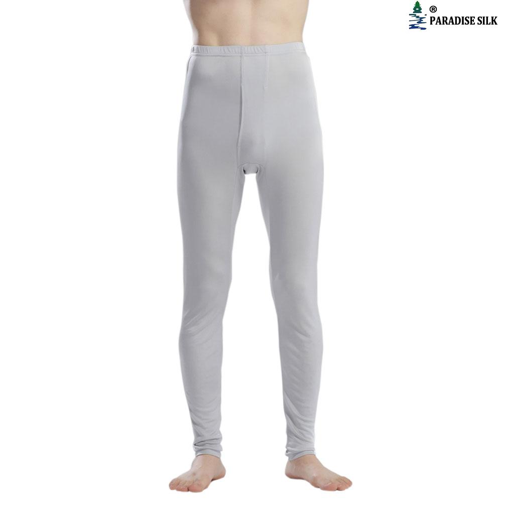 Pure Silk Jersey Knit Men Long Johns Bottom Only US S M L XL - Picture 7 of 7